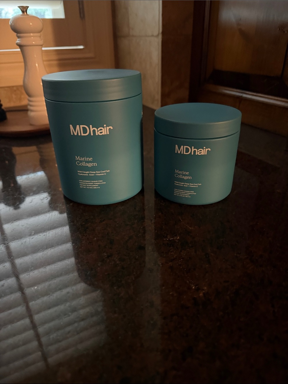 MD Hair Marine Collagen Hair Treatment - Teal